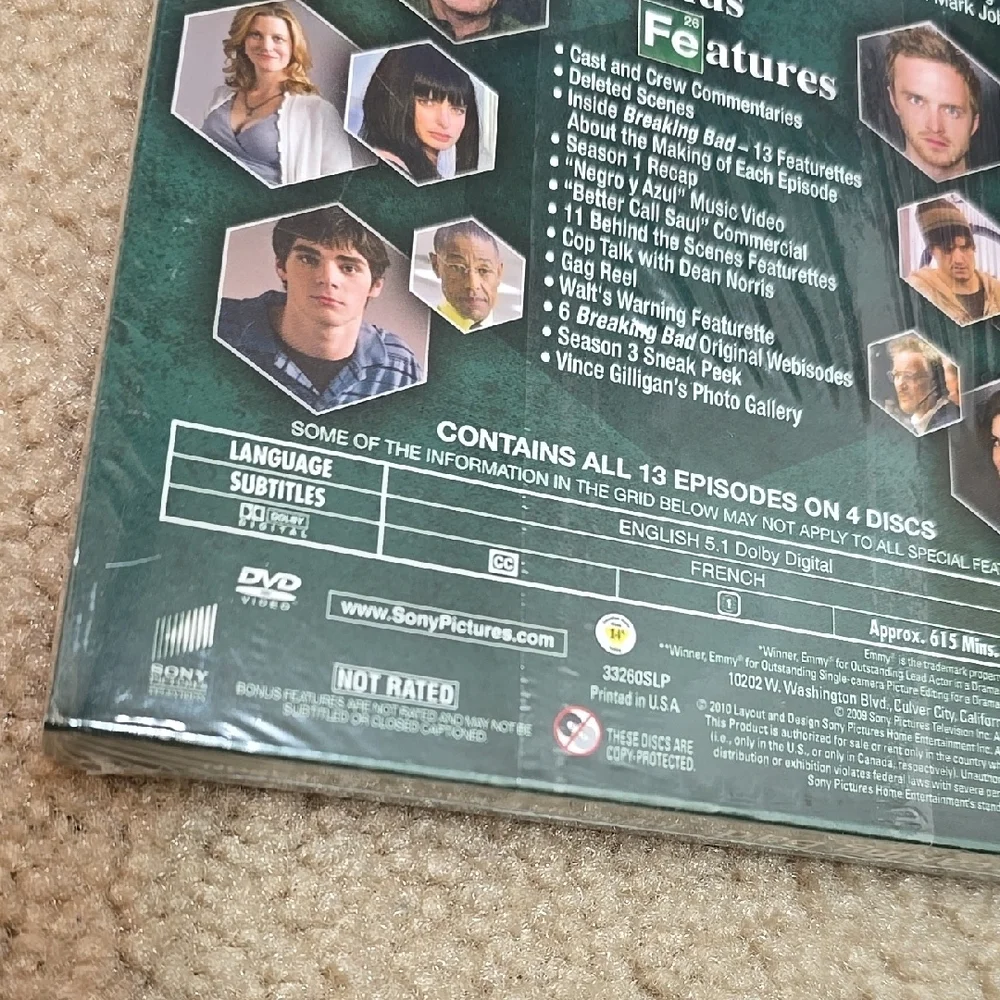 Breaking Bad Season 2 DVD